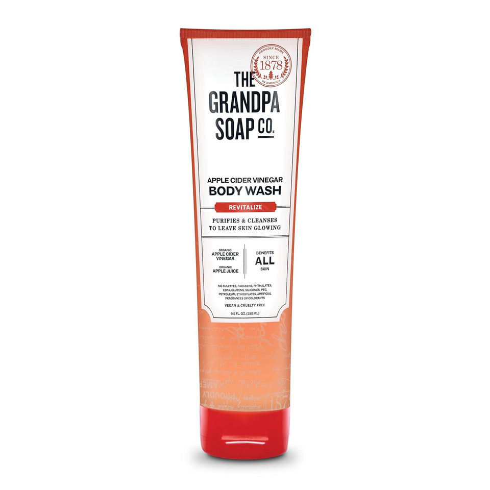 The Grandpa Soap Company Apple Cider Vinegar Body Wash - 9.5 Fl Oz