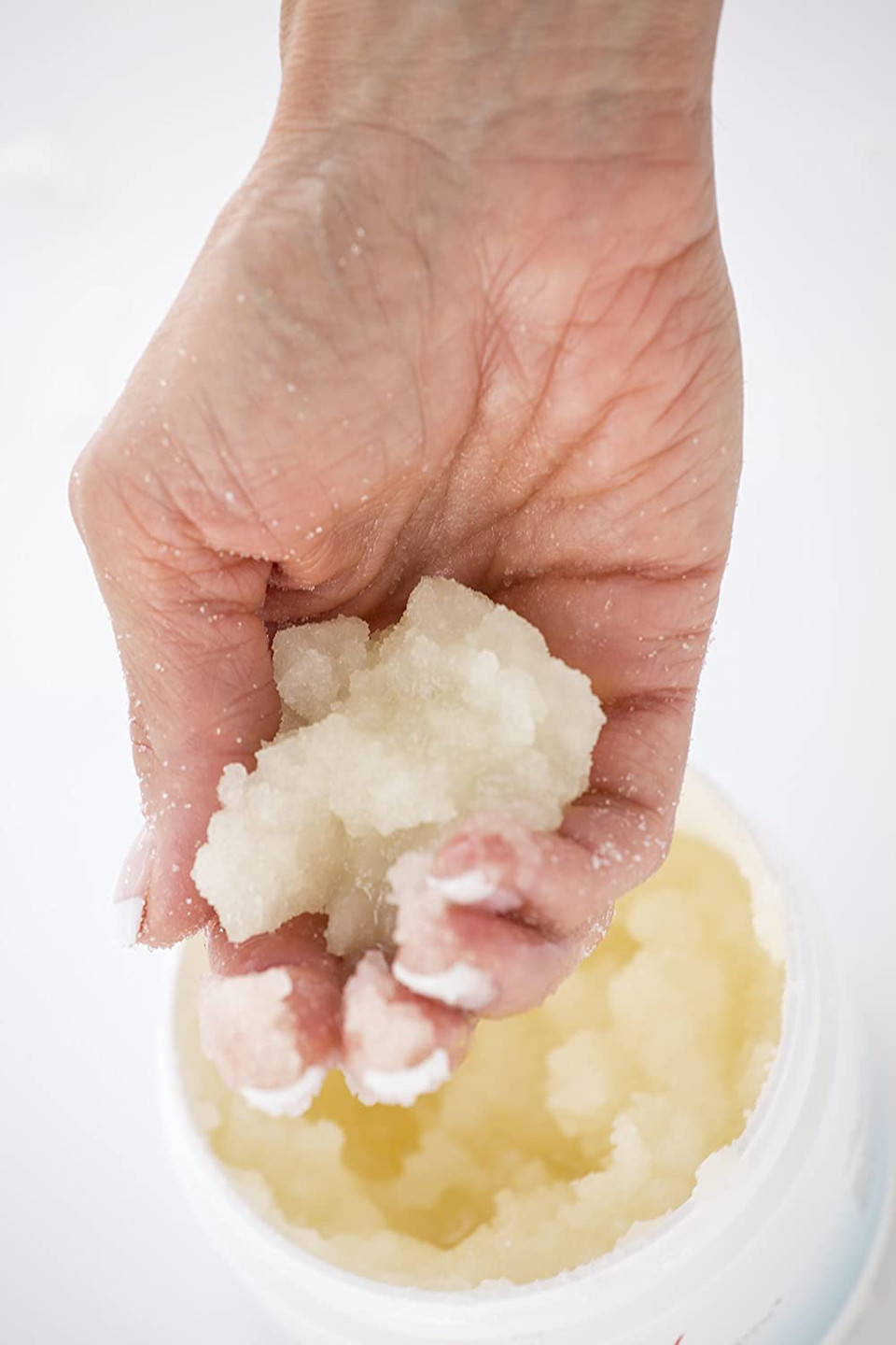 Sugar Me Smooth Body Sugar Scrub (Vanilla Essence) Ultra Hydrating And Exfoliating Scrub For Nourishing Essential Body Care Body Scrub Womens Scrubs Body Exfoliator