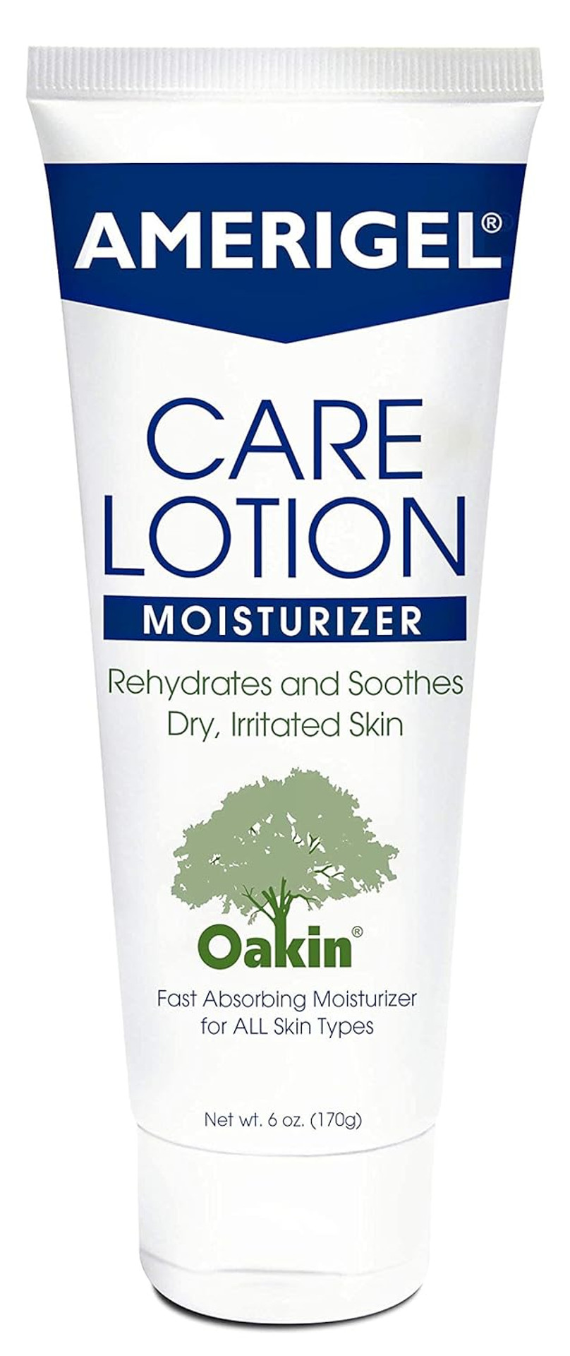 Amerigel Care Lotion Bundle - Hypoallergenic Moisturizer (6 Oz.) Rehydrates & Soothes Dry Skin - Care Lotion For Diabetic Skin Care (16 Oz.) Soothes Irritated Skin