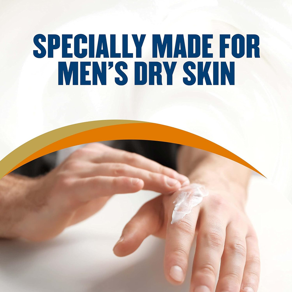 Gold Bond Men'S Essentials Everyday Moisture Daily Body & Hand Lotion With Vitamin C, Formulated For Men'S Dry Skin, Value Size, 24 Oz