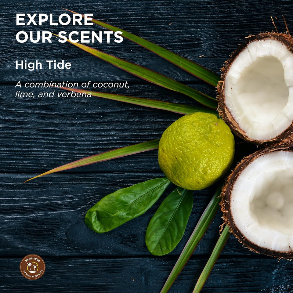 Hemp Seed Moisturizing Oil Spray - 8 Oz - Smooth, Moisturize & Protect Skin - With Vitamin E + Hemp Seed, Coconut & Avocado Oils - Vegan, Cruelty Free