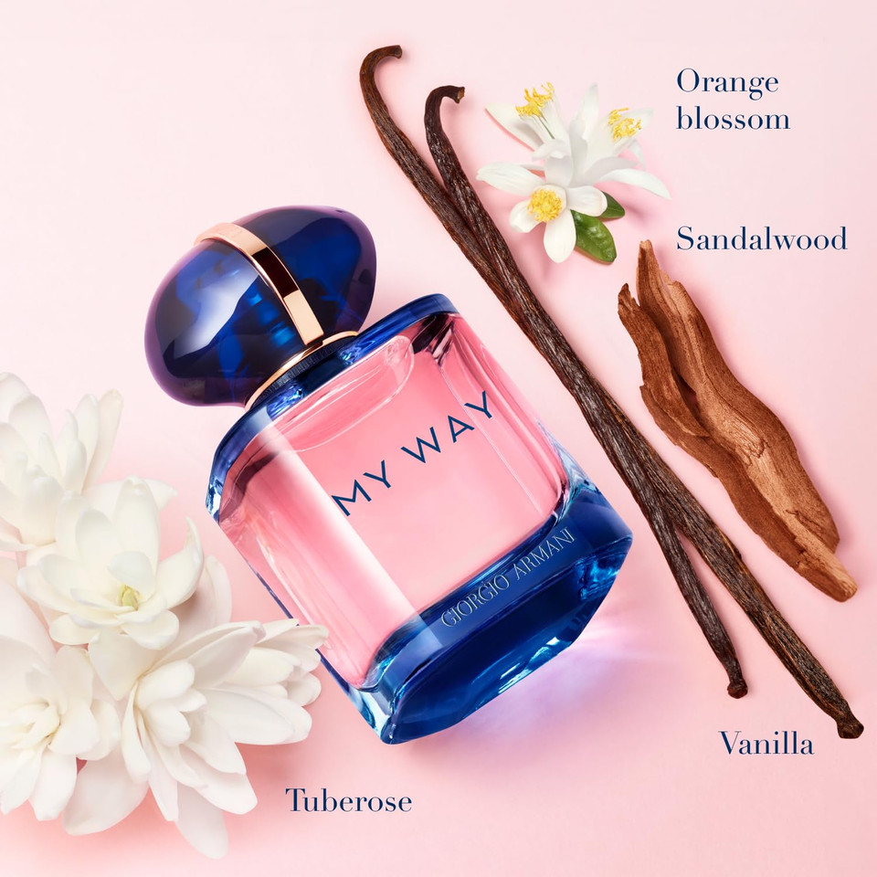 Armani Beauty - My Way Intense - Eau De Parfum - Perfume For Women - Floral Woody & Amberyfragrance - Orange Blossom, Tuberose, Sandalwood & Vanilla Notes