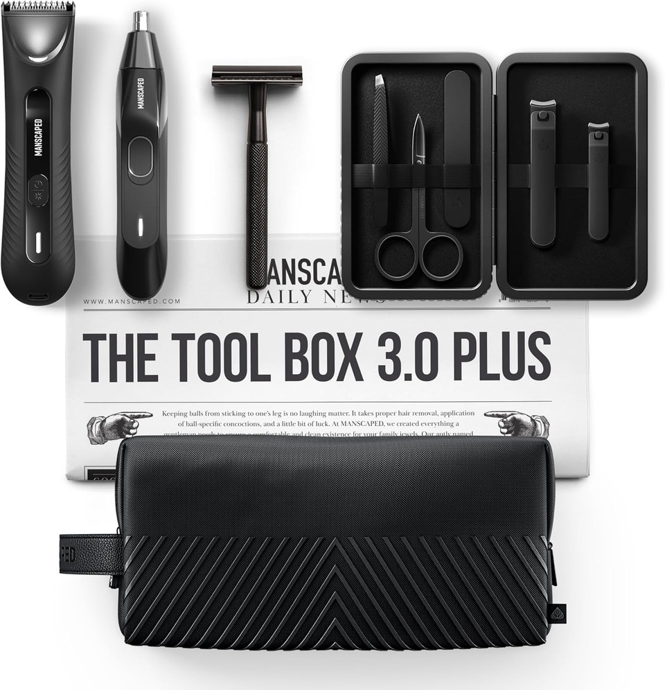 Manscaped® The Lawn Mower® 3.0 Plus Groin & Body Hair Trimmer  Updated Skinsafe Trimmer Blade, Waterproof Wet/Dry Groomer, Usb-C Rechargeable, MenS Wireless Ball Shaver