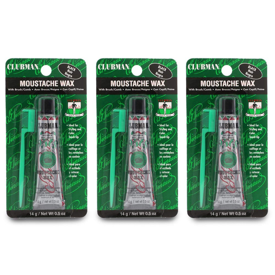 Clubman Moustache Wax Neutral 0.50 Oz