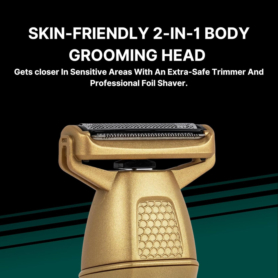 Conair Men All-In-One Trimmer For Men - Nose Hair, Beard, Mustache, Body Hair Trimmer - 16 Piece Men'S Grooming Kit For Manscaping- Showerproof - Rechargeable