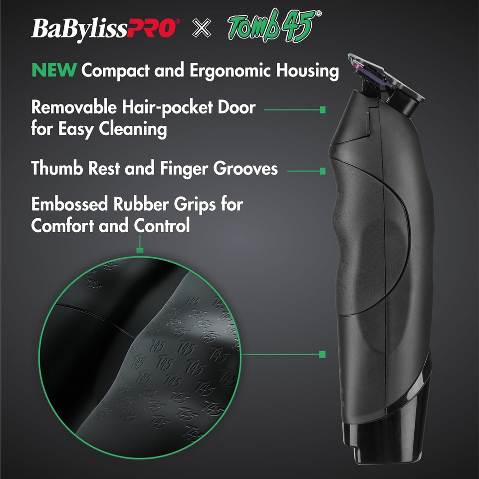 Babylisspro X Tomb45 Wireless-Charging Hair Trimmer For Men