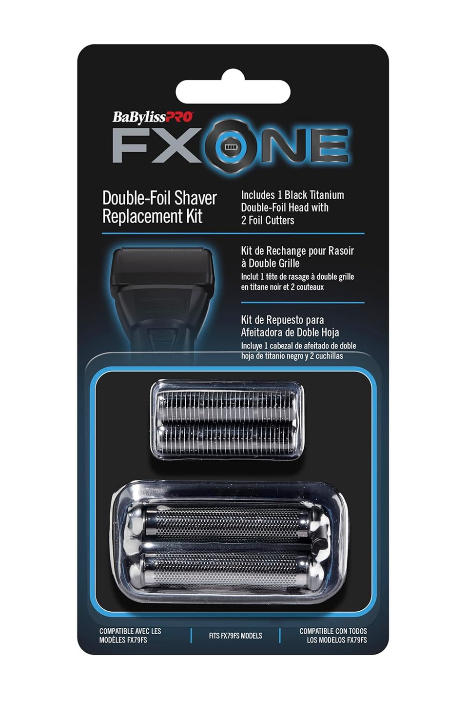 Babylisspro Fxone Double Foil Shaver Replacement Foil And Cutter