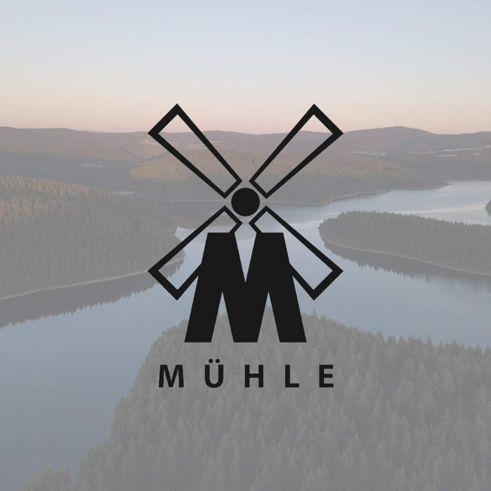 Mühle Sophist Black Resin Chrome Silvertip Badger Shaving Brush
