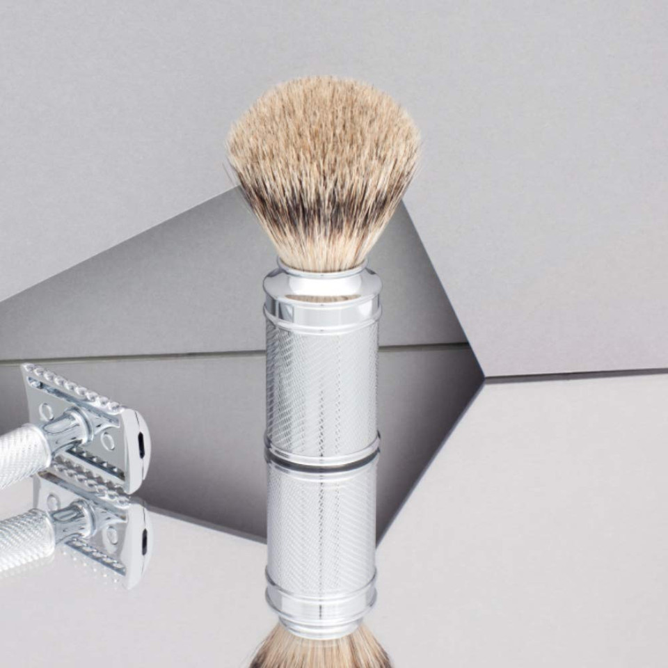 Mühle Traditional Rosegold Silvertip Badger Shaving Brush