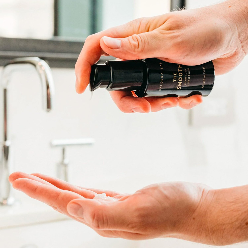 Caldera + Lab The Smooth Certified, Vegan, Exfoliating & Organic Shaving Elixir With Antioxidant Botanicals