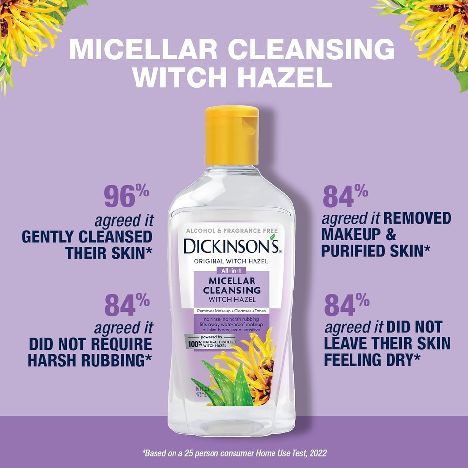 Dickinson'S Micellar Cleansing Witch Hazel