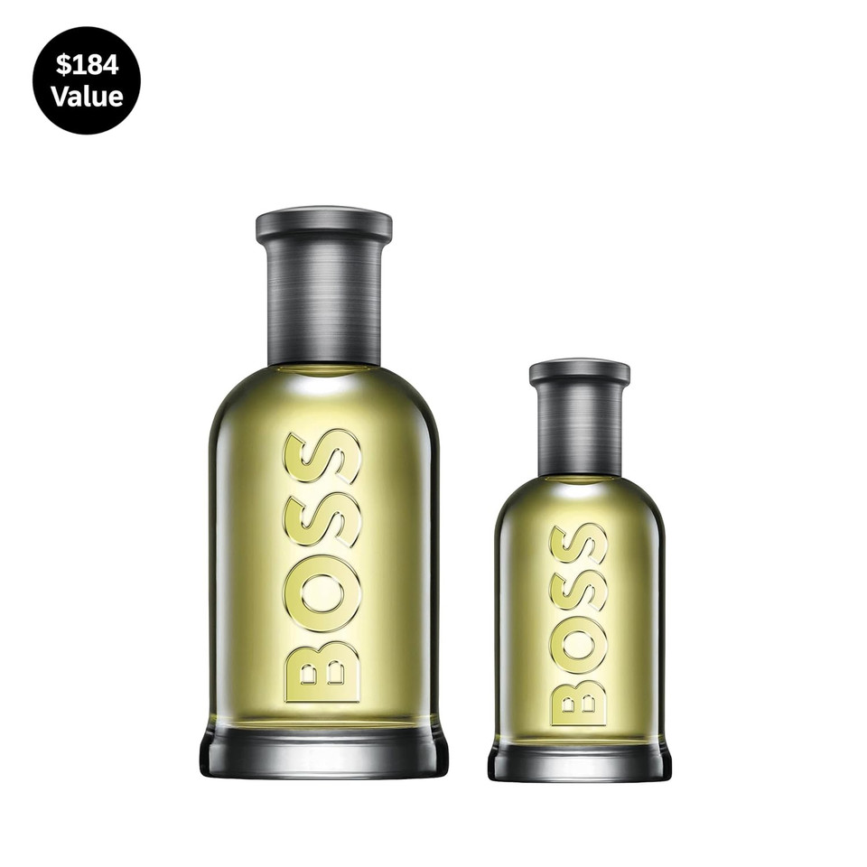 Hugo Boss Bottled Eau De Toilette  Woody Men'S Cologne  With Notes Of Apple, Cinnamon & Wood  Long Lasting Fragrance