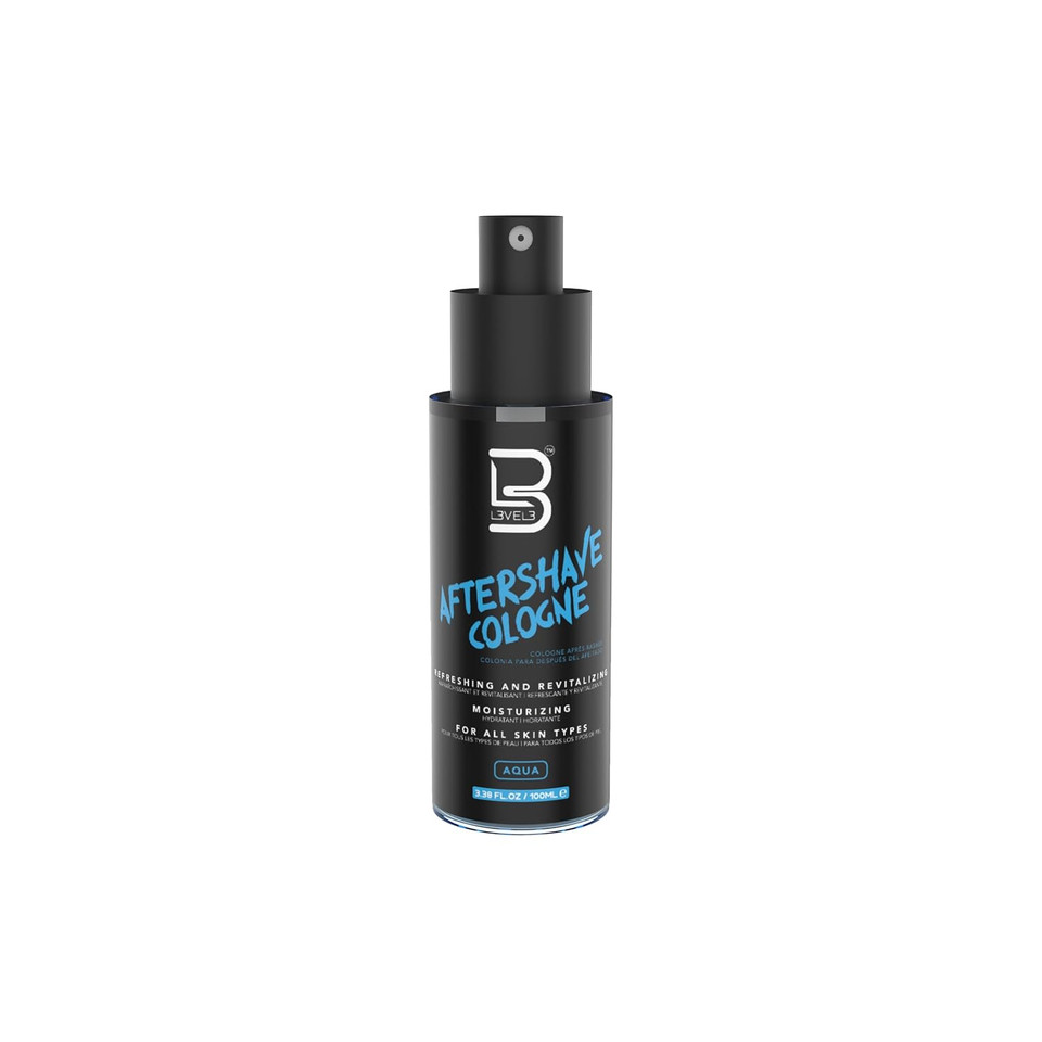 L3 Level 3 After Shave Spray Cologne - Softens Skin - Refreshes And Relieves Face And Skin - Moisturizing Formula Level Three After Shaving
