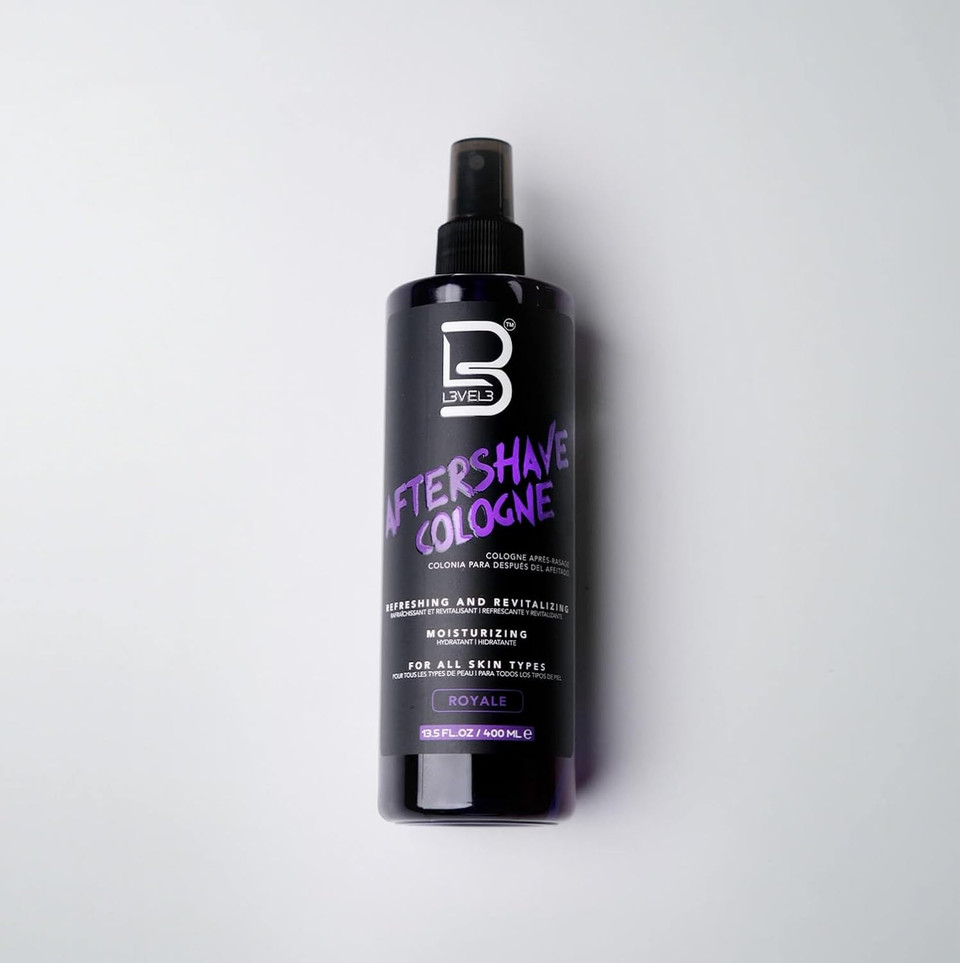 L3 Level 3 After Shave Spray Cologne - Softens Skin - Refreshes And Relieves Face And Skin - Moisturizing Formula Level Three After Shaving