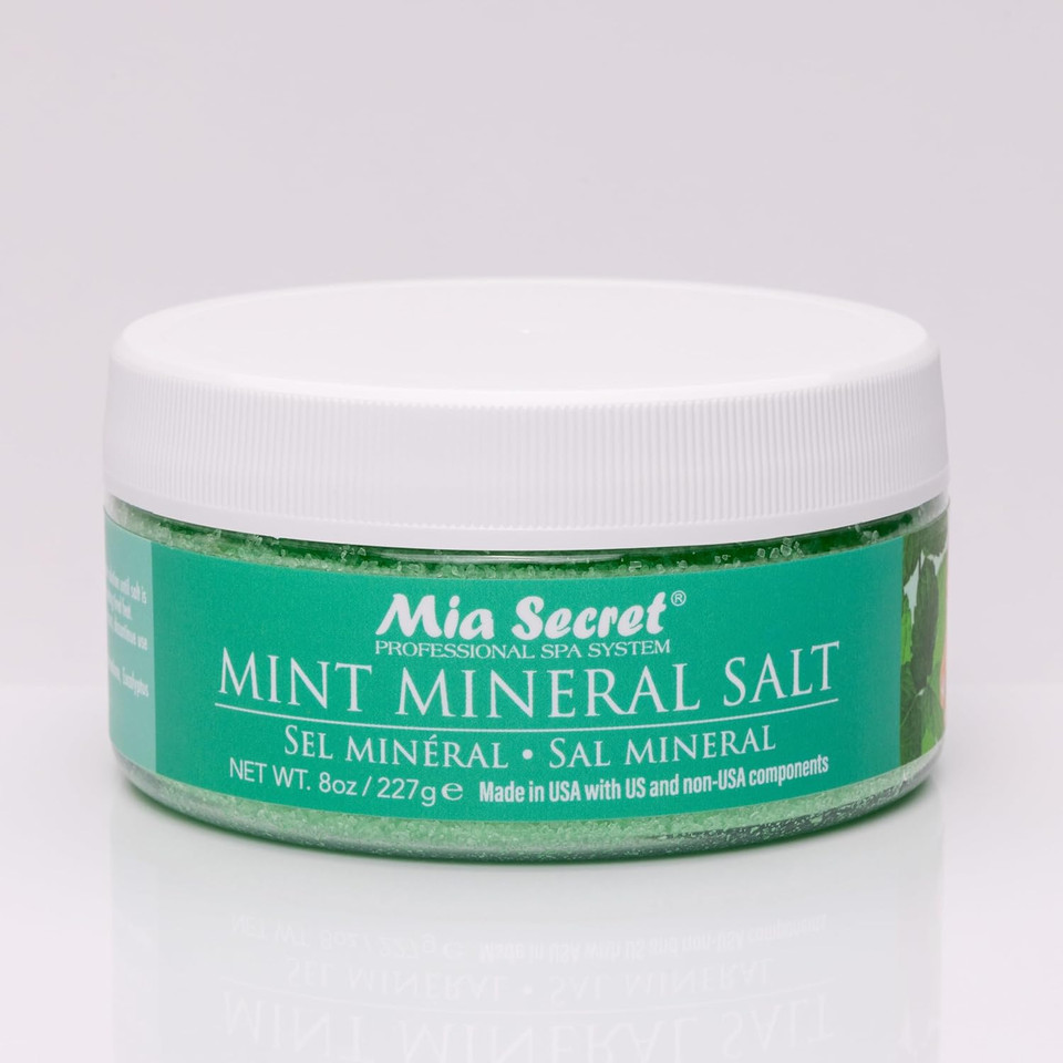 Mia Secret Mint Mineral Salts For Spa (8Oz)