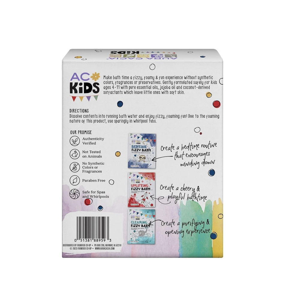 Aura Cacia Kids Fizzy Bath Kit