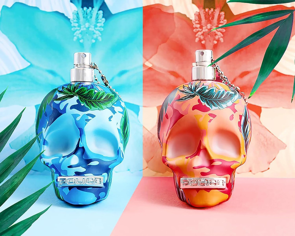 To Be Exotic Jungle For Woman By Police - Summery Floral Scent - Housed In A Botanical Decorated Bottle - Tart-Sweet Fruits And Floral Notes With Soft Vanilla-Suede Base - 2.5 Oz Edp Spray