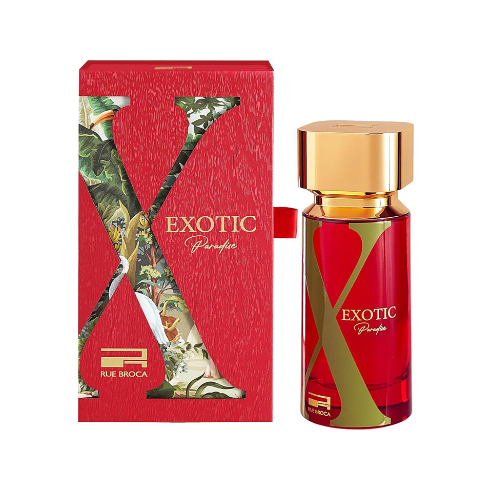Exotic Paradise Pour Femme Eau De Parfum, 3.4 Fl. Oz  Fruity Floral Fragrance For Modern Women