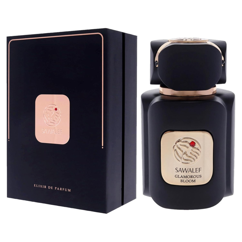 Swiss Arabian Sawalef Glamorous Bloom - Perfume For Women - Long-Lasting Body Spray - Blend Of Apple And Rose - Intense And Seductive Scent - 2.7 Oz Edp Spray