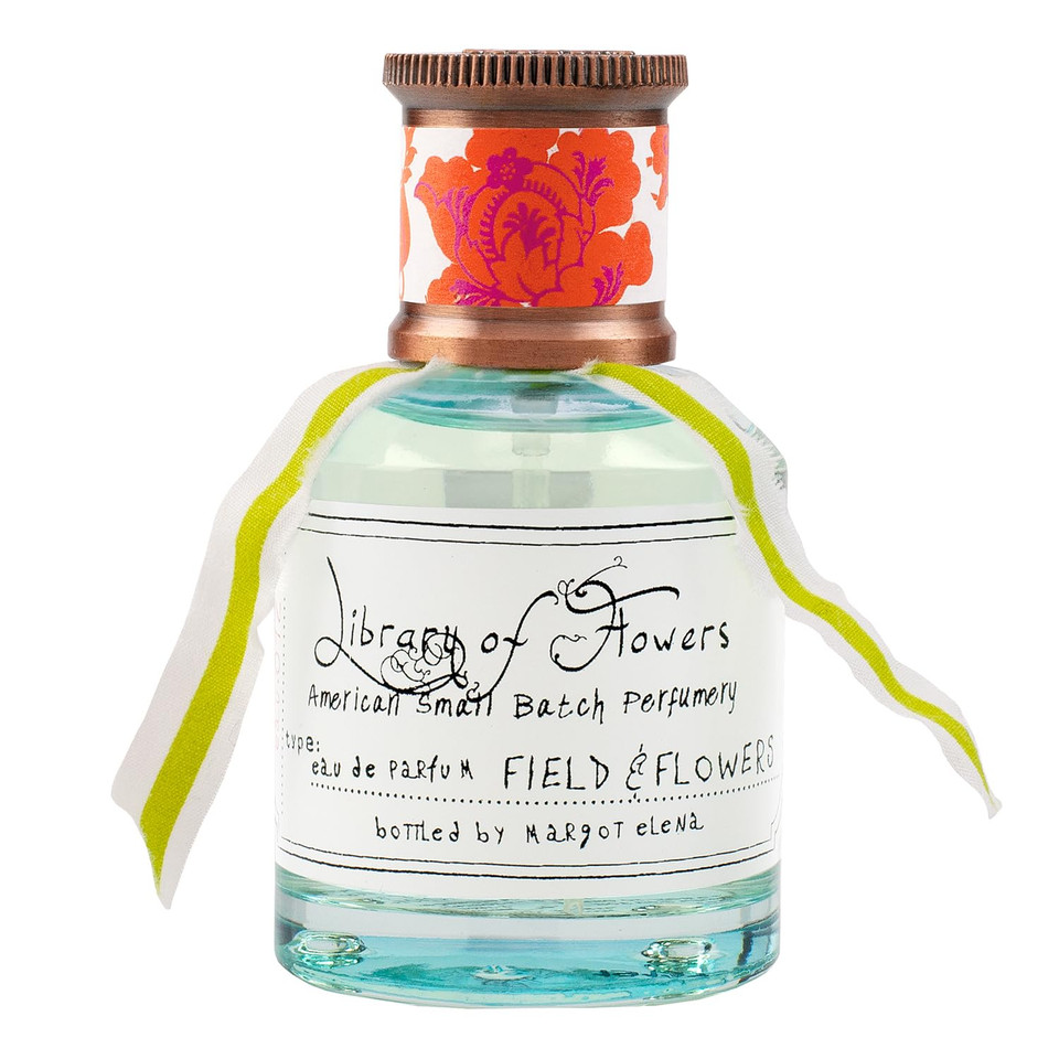 Library Of Flowers True Vanilla Eau De Parfum, 1.69 Fl. Oz.  Bergamot, Dark Vanilla & Amber  WomenS Perfume, Eau De Parfum Spray For Women, Perfume For Women