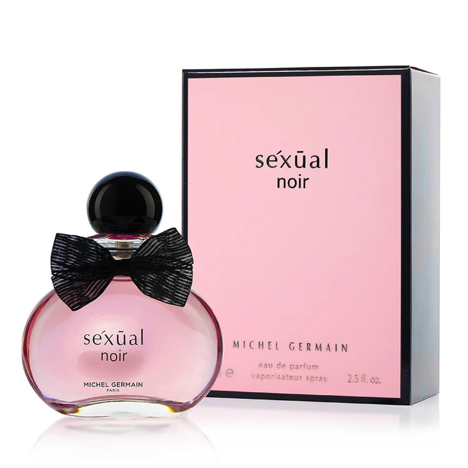 Michel Germain Sexual Noir Eau De Parfum Fragrance Spray, Top Notes Of Strawberries, Mandarin And Lime, Long-Lasting, Warm Floral & Sensual Gift For Her