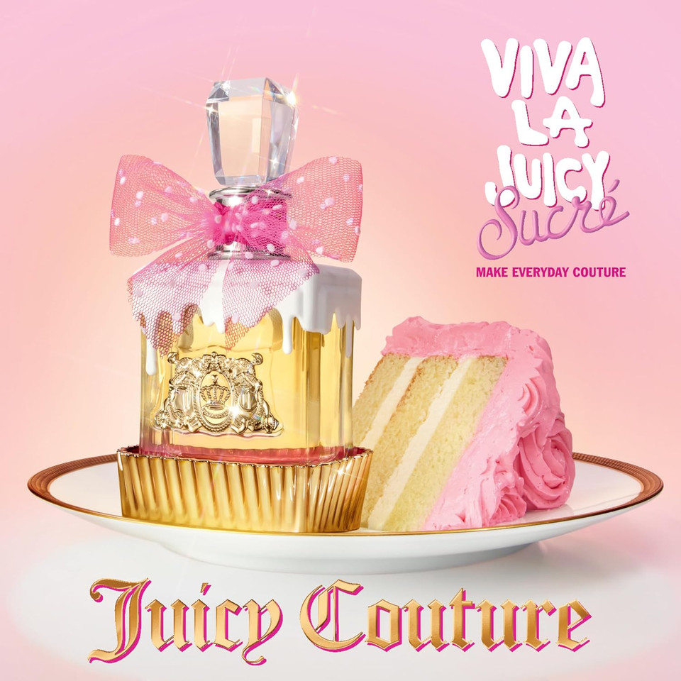 Juicy Couture Viva La Juicy Sucre´ Eau De Parfum, Women'S Perfume With Notes Of Peach, Orange Flower & Whipped Cream - Fruity & Sweet, Edp Spray