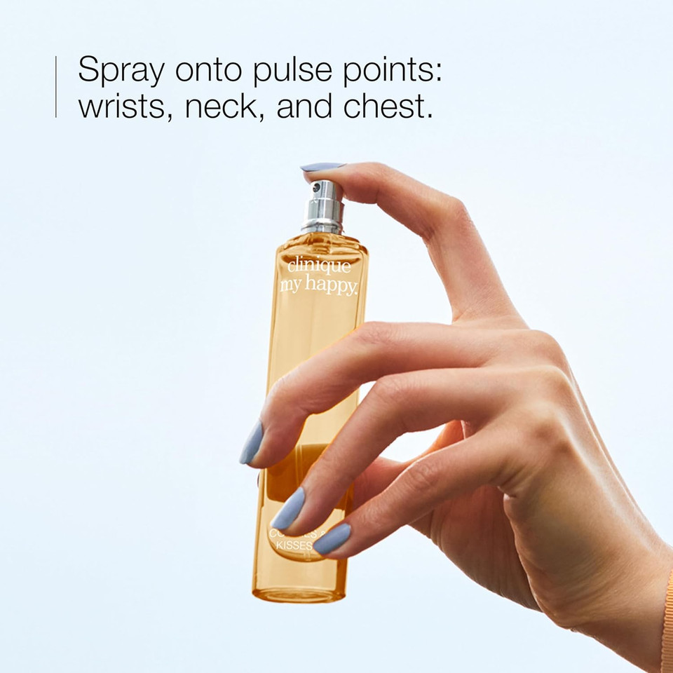 Clinique My Happy Fragrance Spray | Cocoa & Cashmere, Baby Bouquet, Cookies & Kisses, Indigo Mist, Lily Of The Beach, Peony Picnic
