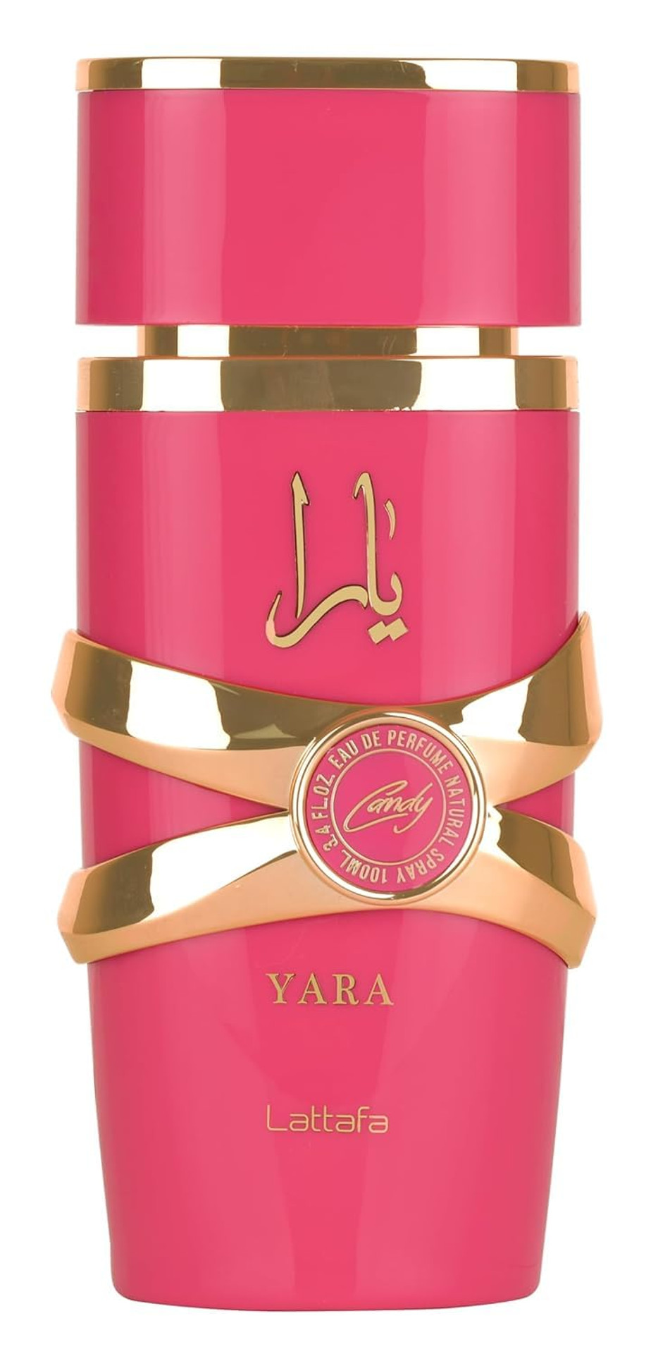 Lattafa Yara Candy - Vanilla, Fruity, Citrus, Floral - Eau De Parfum Long-Lasting Fragrance For Women, 3.40 Ounce / 100 Ml