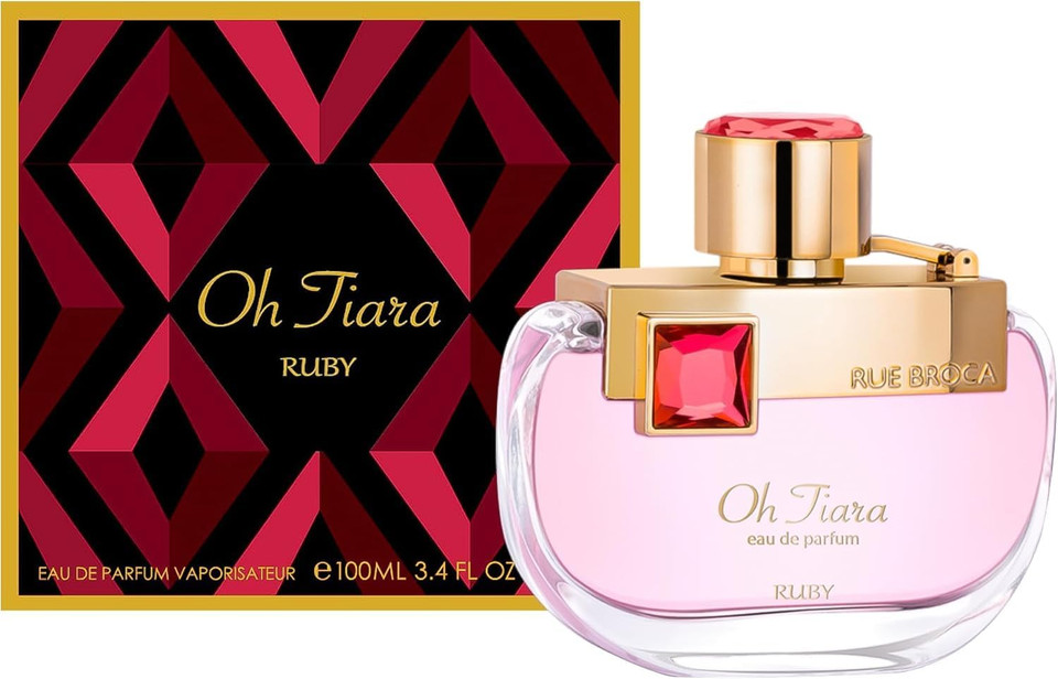 Oh Tiara Zircon Eau De Parfum For Women, 3.4 Fl. Oz  Sweet Fruity Floral Long-Lasting Fragrance