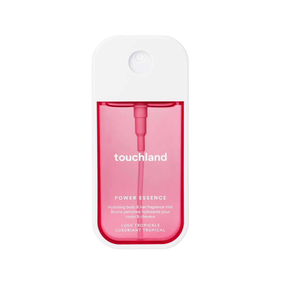 Touchland Power Essence Hydrating Body & Hair Fragrance, Rich Pistachio, 2 Fl. Oz. Travel Size Body Mist