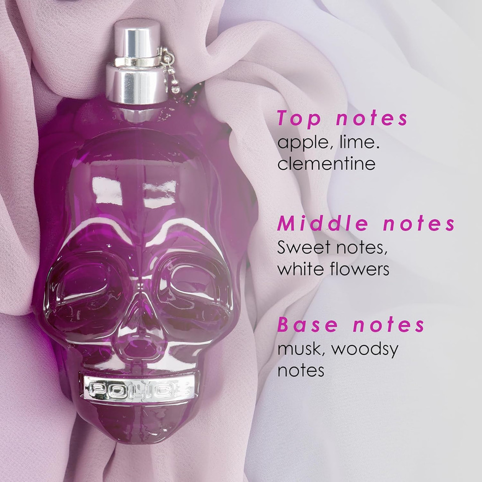Police To Be Woman Perfume For Women - Floral Fruity Fragrance - Opens With Granny Smith Apple, Clementine, And Lime - Blended With White Flowers, Woodsy Notes, And Musk - 4.2 Oz Edp Spray