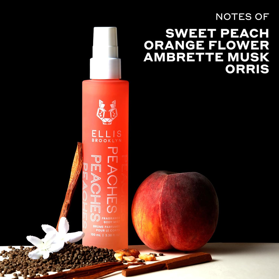 Ellis Brooklyn Sun Hair And Body Fragrance Mist - Rich Floral Perfume Mist With Italian Mandarin, Orange Flower Water, & Cedarwood, Vegan Perfume Made In The Usa, 50Ml 1.7 Fl Oz
