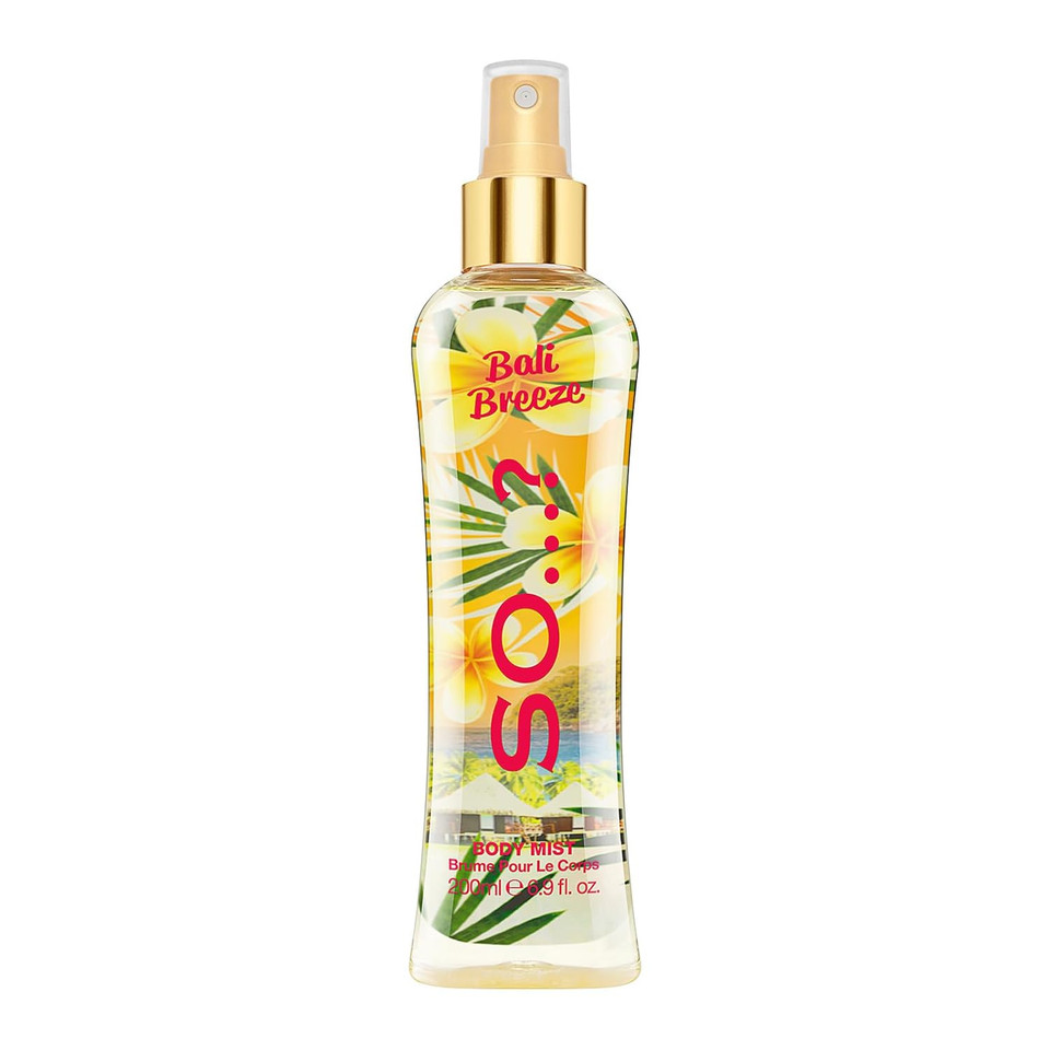 So...? Marbella Magic Body Mist Fruity Floral Body Spray For Women - Perfume With Mango, Vanilla, Musk Notes - Gifts For Women - 6.9 Oz