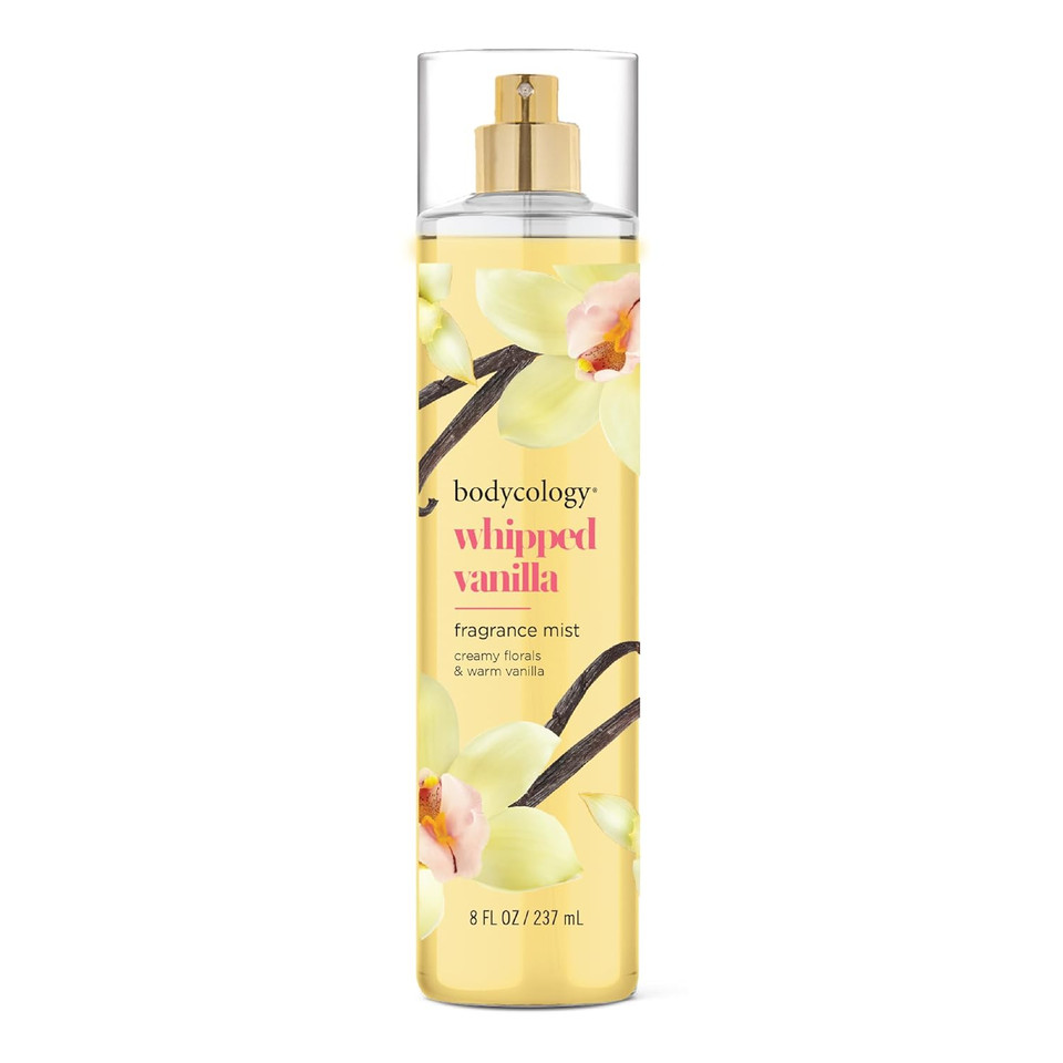 Bodycology Long-Lasting Fragrance Body Mist, Pink Vanilla Wish, 8 Fl Oz