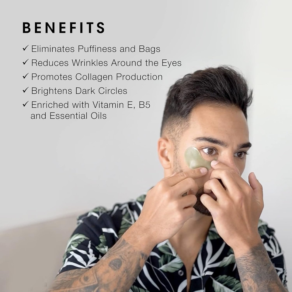 Pacinos Under Eye Gel Patches - Eliminates Puffiness, Smoothes Wrinkles, Brightens Under Eye Darkness, Firms & Tightens Skin With Vitamin E & B5, Promotes Collagen, Organic, 60 Pcs