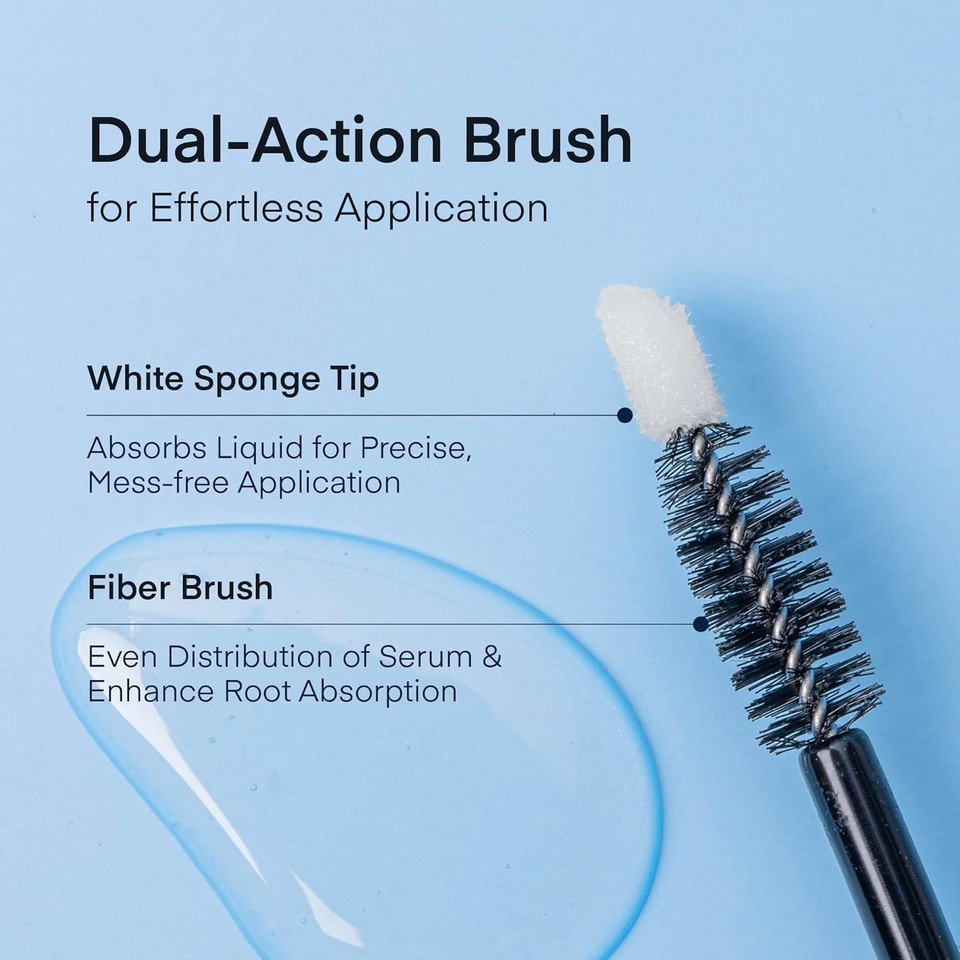 Eyebrow Growth Serum - Natural Eyebrow Serum And Enhancer For Thicker Brows And Grow Bows Faster, Longer, Fuller - 5Ml