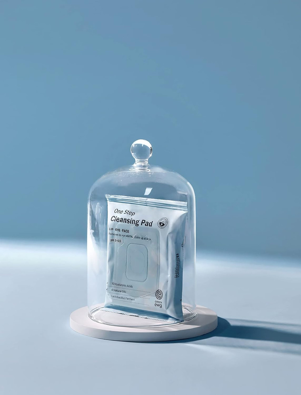 Mizon One Step Cleansing Pad (30Ea) Low Ph Cleansing Wipes For Face With Hyaluronic Acid And Probiotics Quick Face Cleanser Korean Skincare