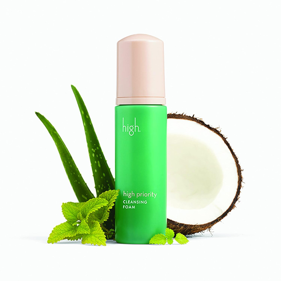 High Priority Cleansing Foam Organic Face Cleanser (5 Fl Oz)