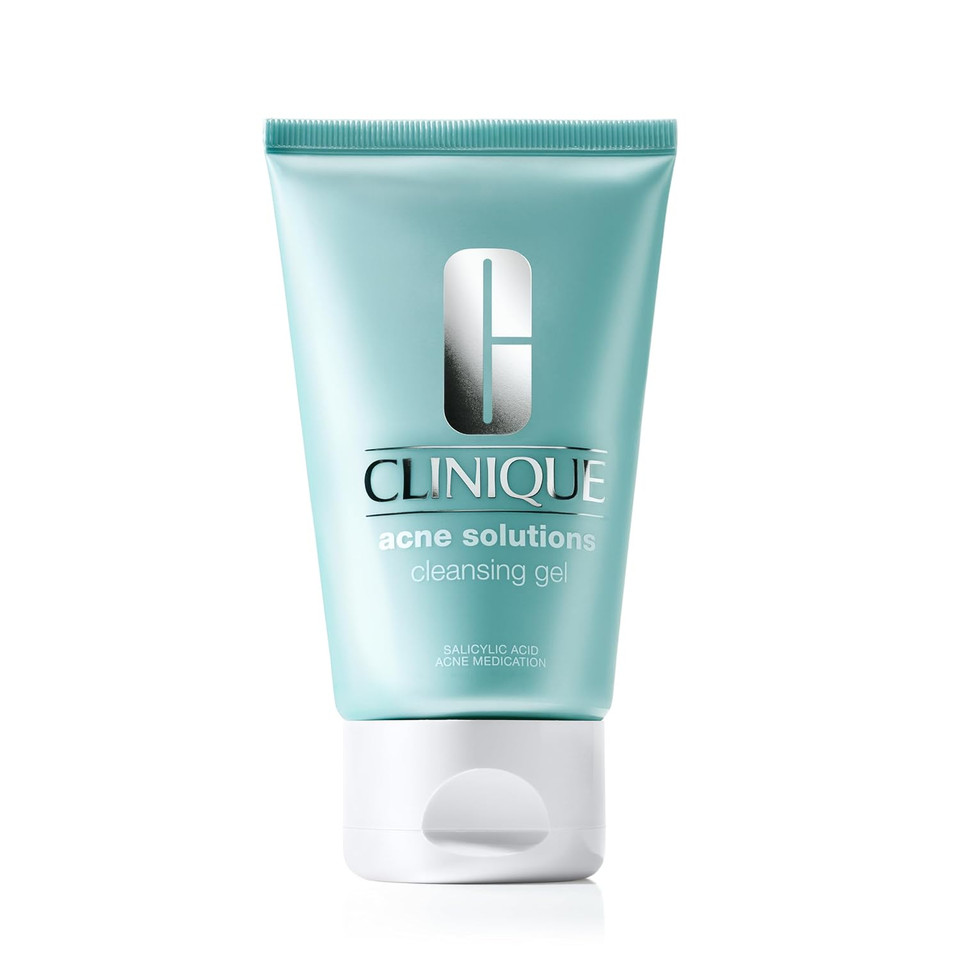 Clinique Acne Solutions Oil Control Cleansing Gel With 2% Salicylic Acid For Acne-Prone Skin, 4.2 Fl Oz