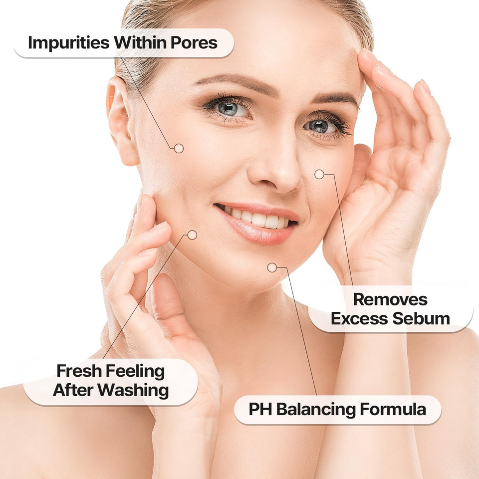 Thermoceutical Prime Cleansing Masque - Hydro Boost Lightweight Facial Cleanser, All-In-One Makeup Remover & Gentle Face Wash Gel For Sensitive Skin, 3.38 Fl.Oz