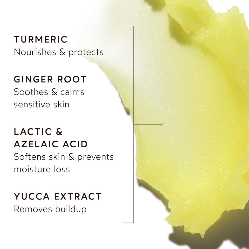 True Botanicals Ginger Turmeric Cleansing Balm | Removes Makeup, Sunscreen & Dirt - Not Moisture | Dermatologist Tested, All Natural, Vegan, Clinically Proven | 3.4 Fl Oz | 100 Ml