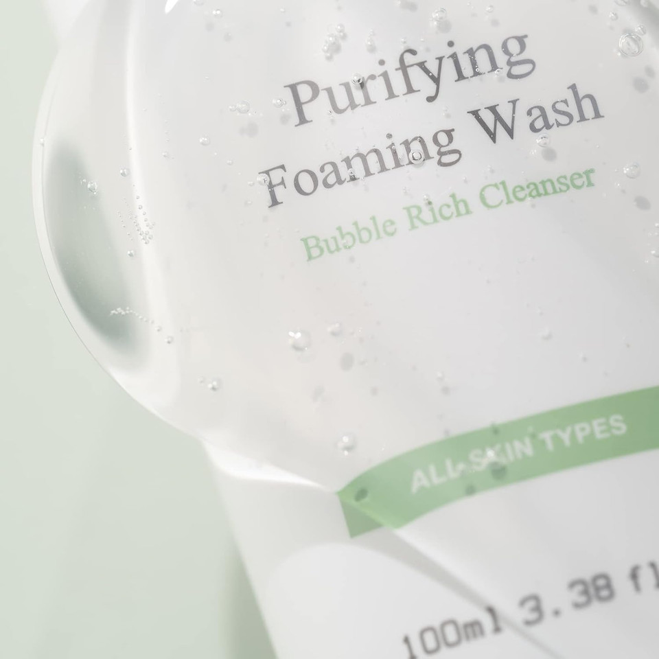 Purifying Foaming Wash, Anti-Acne Foaming Cleanser For Sensitive Skin, Acne-Prone, Oily Skin, 10.8 Oz (320Ml)