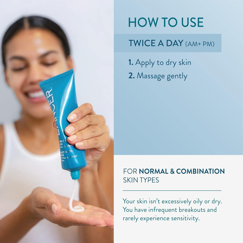Lancer Skincare The Method: Cleanse Face Cleanser, Daily Face Wash With Salicylic Acid, Normal Or Combination Skin, 4.05 Fluid Ounces