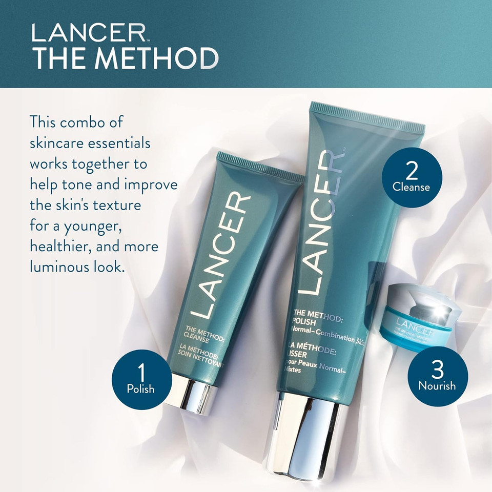 Lancer Skincare The Method: Cleanse Face Cleanser, Daily Face Wash With Salicylic Acid, Bonus Size, (Skin Type), 8 Fluid Ounces