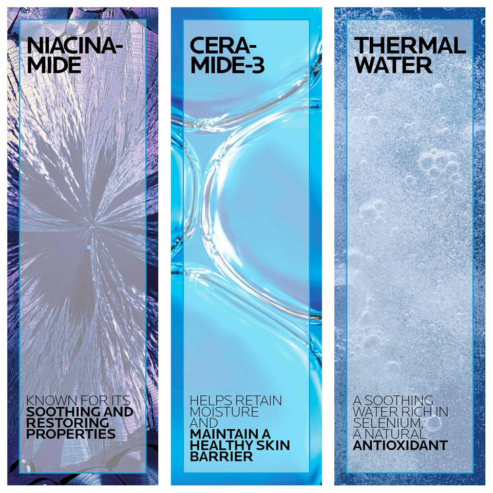 La Roche-Posay Toleriane Purifying Foaming Facial Cleanser, Oil Free Face Wash For Women & Men With Niacinamide + Ceramides, Pore Cleanser Safe For Sensitive Skin, WonT Dry Out Skin, Soap Free