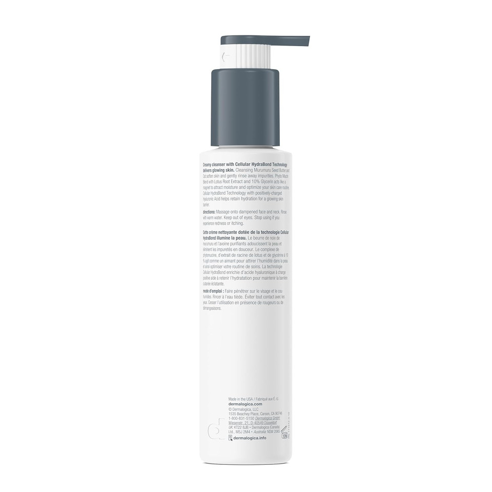 Dermalogica Magnetic Afterglow Facial Cleanser, Moisture Bonding Cleansing Cream - Delivers Glowing And Hydrating Skin