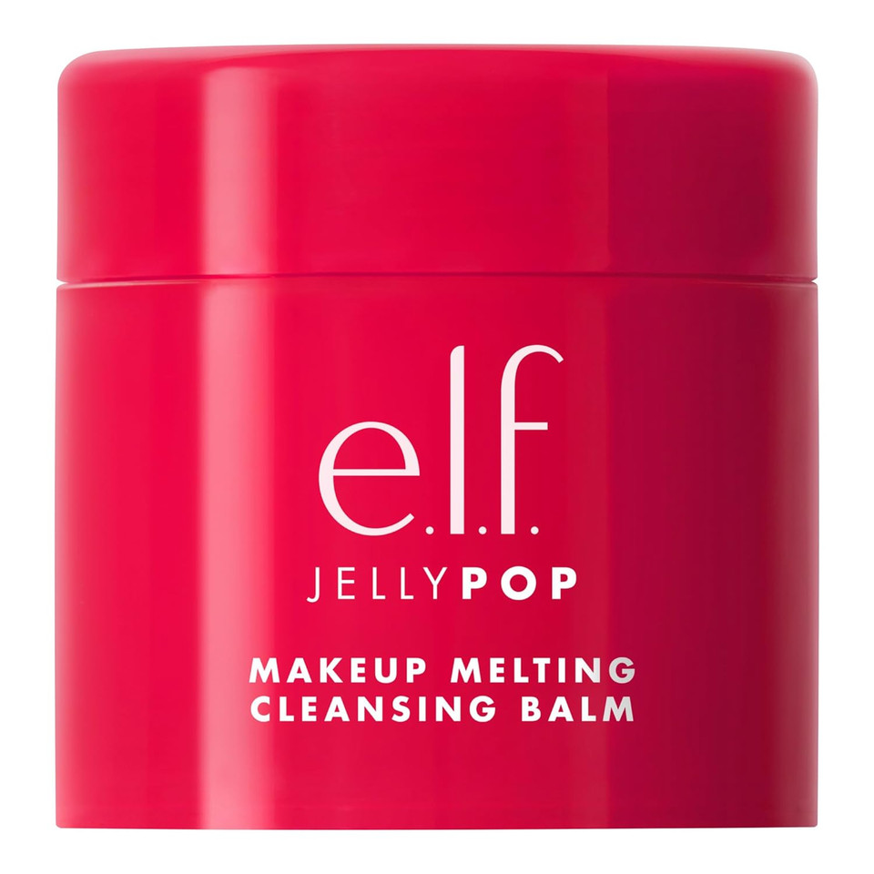 E.L.F. Jelly Pop Makeup Melting Cleansing Balm, Limited Edition Face Cleanser & Makeup Remover, Creates Smooth & Soft Skin, Vegan & Cruelty-Free