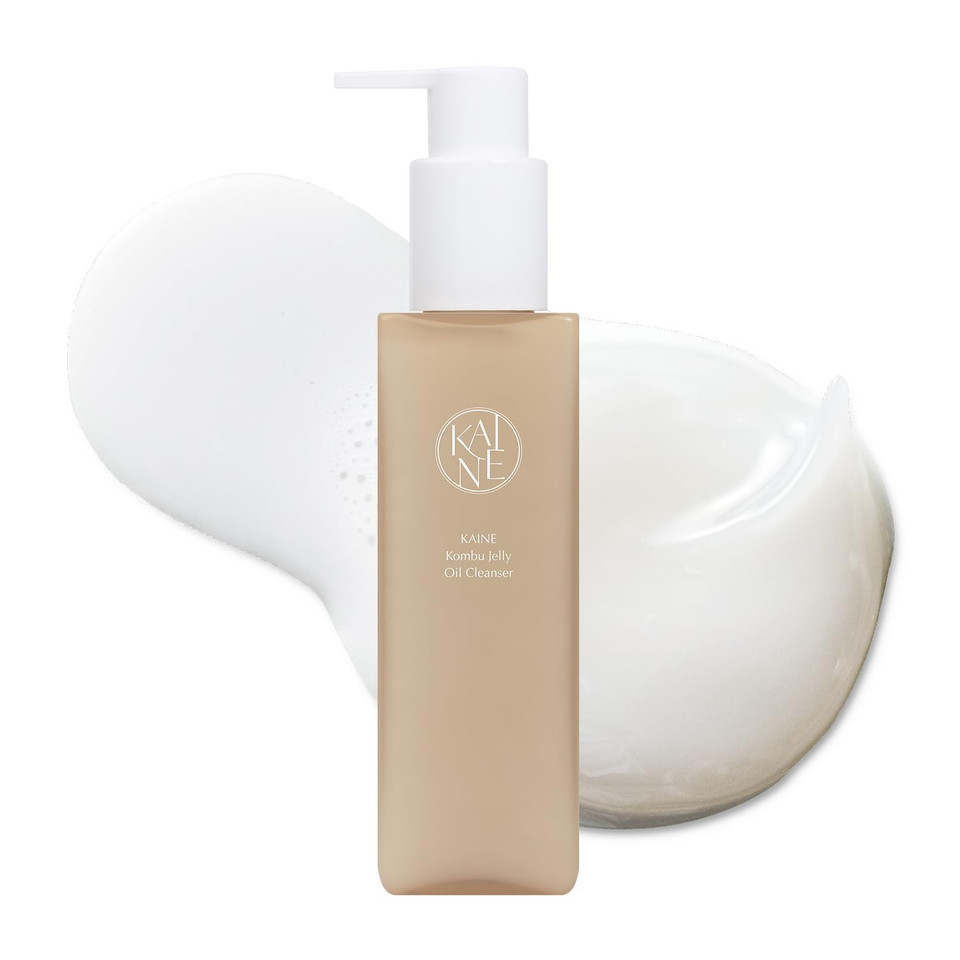 Kaine Kombu Jelly Oil Cleanser | Makeup Remover With Gel To Oil Type Cleanser, Gentle Cleansing, Korean Skincare 4.9 Fl Oz /145Ml