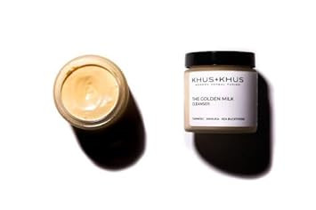Khus+Khus The Golden Milk Cleanser - Perfectly Balanced, Hydrating, Gentle Cleanser. Anti-Aging Face Wash. Sensitive And Oily Skin