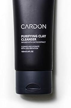 Cardon Men'S Morning Skincare Routine | Face Lotion With Spf 30 + Face Wash Clay Cleanser | Made With Cactus Extract With Vitamin E | Oily, Dry, Sensitive Skin Type | Korean Skincare For Men